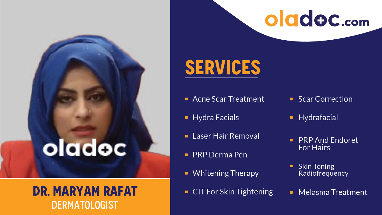 Services provided by Dr.Maryam Rafat